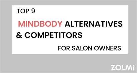 Top 5 Mindbody Software Alternatives & Competitors 2024.